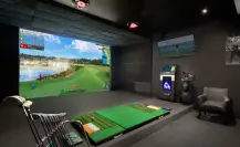 El simulador de golf Golfzon ofrece deporte, tecnología y diversión