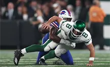¡Aaron Rodgers se lesiona en su debut con Jets!