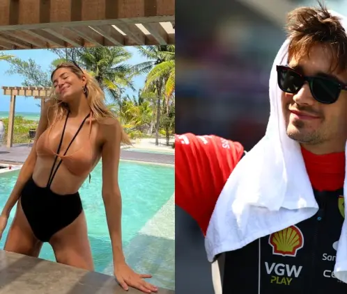 La influencer regia Mallory Caballero presumió en redes sociales como ligó al piloto Charles Leclerc en el Gran Premio de México. La influencer regia Mallory Caballero presumió en redes sociales como ligó al piloto Charles Leclerc en el Gran Premio de México.