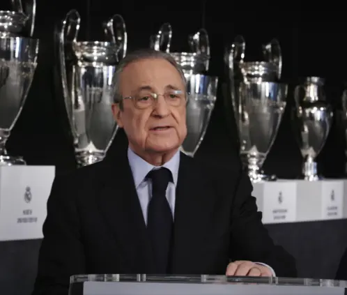 Florentino Pérez, presidente del Real Madrid, agradeció al Tribunal de Justicia de la Unión Europea por su fallo a favor de la Superliga.