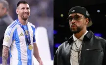 Messi se alía con Bad Bunny