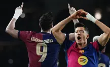 Robert Lewandowski se une a selecto grupo tras marcar gol 100 en Champions League