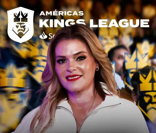 Gaby Batocletti se convirtió en la primera mujer en dirigir un partido de la Kings League Américas al comandar al Persas FC. @PostaDeportes