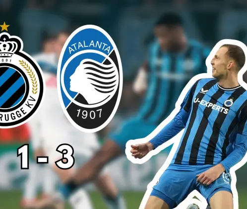 El Club Brujas sorprendió al Atalanta y se metió a los octavos de final de la Champions League.