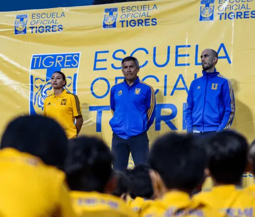 Tigres inaugura primera escuela oficial que inculcará la pasión por sus colores