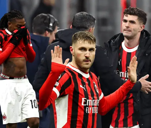 ¡Fracaso rossonero! AC Milan y Santiago Giménez eliminado de Champions League por el Feyenoord