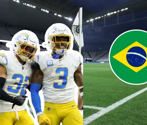 Los Angeles Charges debutarán en la temporada 2025 de la NFL en la ciudad de Sao Paolo.