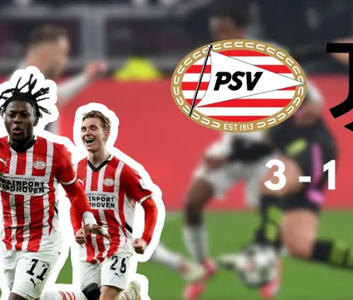 El PSV le arrebató el boleto a octavos de final de la Champions a la Juventus con una impresionante remontada.