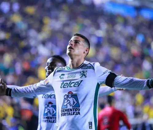 ¿Burla al Ame´rica? La pole´mica publicacio´n de James Rodri´guez tras su gol con Leo´n  (Photo by Manuel Velasquez/Getty Images)