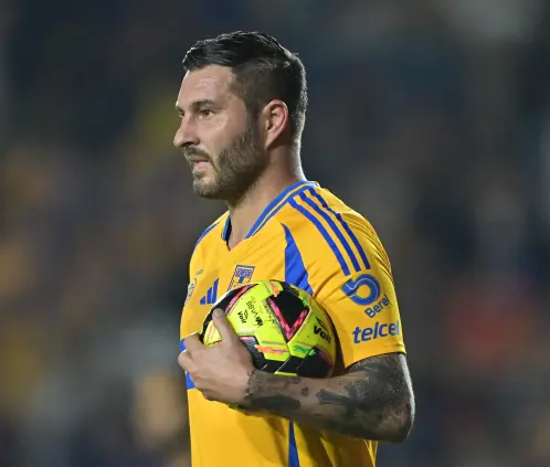 André-Pierre Gignac es una de las cinco bajas de Tigres para enfrentar a León. Getty Images