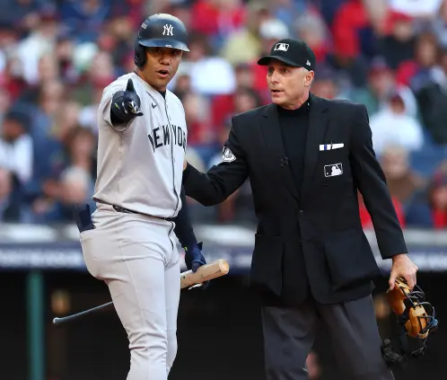 El Robo Umpire se usará por primera vez en las Grandes Ligas para corregir errores de marcación. Getty Images