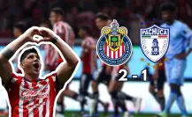 Alan Pulido comanda victoria de Chivas ante Pachuca en el Estadio Akron