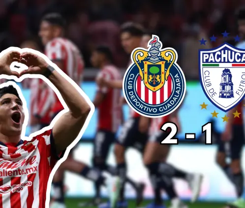 Alan Pulido comandó a Chivas para conseguir un triunfo valiosísimo ante Pachuca en el Estadio Akron.