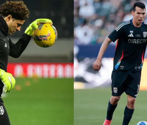 Guillermo Ochoa e Hirving Lozano fueron las grandes sorpresas en la lista de México para el Final Four de la Concacaf Nations League. Getty Images