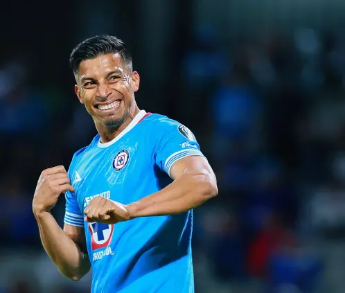 Ángel Sepúlveda le da la victoria a Cruz Azul contra Querétaro en la Liga MX  (Photo by Manuel Velasquez/Getty Images)