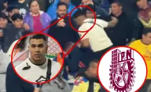 IPN se deslinda del jugador que golpeó a fanáticos en el Pumas - América