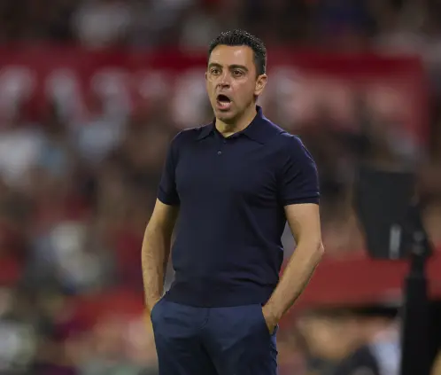 Xavi Hernández se ha convertido en el principal candidato para dirigir al Manchester United tras haber figurado en el radar de Rayados. Getty Images