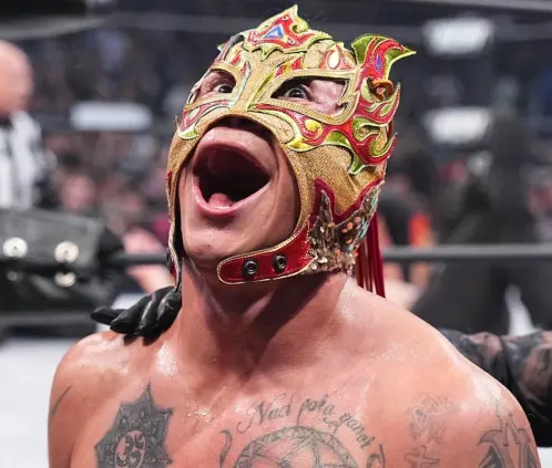 El luchador mexicano Rey Fénix estaría cerca de ser despedido de AEW y firmado por la WWE. @AIRGold_