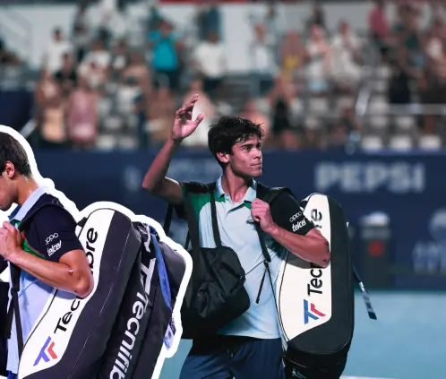 Rodrigo Pacheco sorprendió al mundo del tenis con su participación en el Abierto de Acapulco.