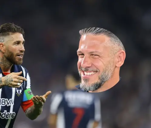 Martín Demichelis reacciona a la victoria de Rayados y se rinde ante Sergio Ramos