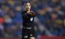 Katia Itzel García hace impecable trabajo en el Estados Unidos vs Canadá