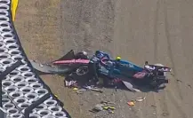 Jack Dohan sufre terrible accidente en práctica del Gran Premio de Japón