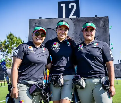 México se llevó el oro en la prueba de Equipo Femenino Compuesto en la Copa del Mundo de Tiro con Arco Florida 2025. @LA2028New México se llevó el oro en la prueba de Equipo Femenino Compuesto en la Copa del Mundo de Tiro con Arco Florida 2025. @LA2028New