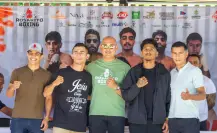 ¡Hay tiro en Mérida! Pesaje de la función ‘Noche de Puro Box’