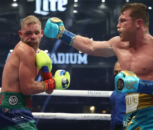 Canelo retiró a Billy Joe Saunders y reaparece cuatro años después con escándalo (Getty Images) Canelo retiró a Billy Joe Saunders y reaparece cuatro años después con escándalo (Getty Images)
