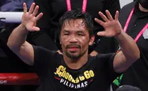Manny Pacquiao amenaza con volver al box con una pelea de campeonato