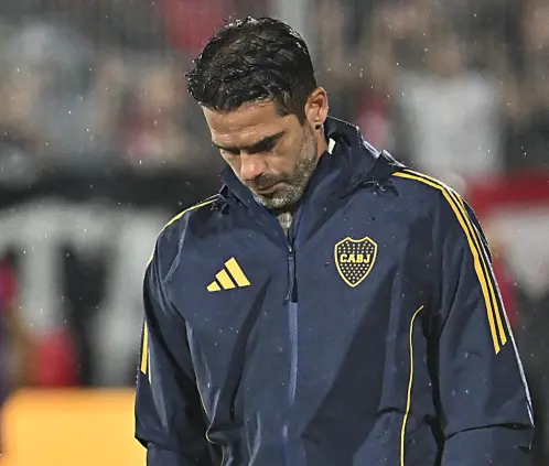 Fernando Gago es cesado tras caer ante River y sumar polémicas (Photo by Luciano Bisbal/Getty Images) Fernando Gago es cesado tras caer ante River y sumar polémicas (Photo by Luciano Bisbal/Getty Images)