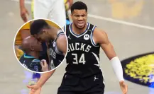 VIDEO | Giannis Antetokounmpo protagoniza pelea con papá de Tyrese Haliburton