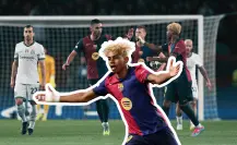 Lamine Yamal celebra 100 partidos en Barcelona con golazo en Champions