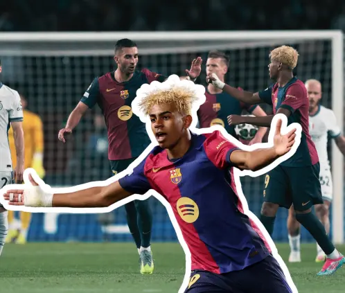 Lamine Yamal continúa engrandeciendo su figura con el Barcelona tras marcar un golazo en su partido 100 con el conjunto blaugrana. Lamine Yamal continúa engrandeciendo su figura con el Barcelona tras marcar un golazo en su partido 100 con el conjunto blaugrana.
