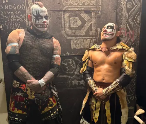 Pagano y el Hijo del Vikingo serían parte de las estrellas mexicanas de Triple A quedarían el salto a la WWE en Worlds Collide. @JosePaganoPacheco Pagano y el Hijo del Vikingo serían parte de las estrellas mexicanas de Triple A quedarían el salto a la WWE en Worlds Collide. @JosePaganoPacheco