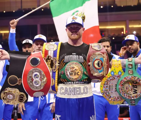 Canelo triunfo en su primera defensa fuera del terriotorio mexicano o estadounidense (Getty Images) Canelo triunfo en su primera defensa fuera del terriotorio mexicano o estadounidense (Getty Images)