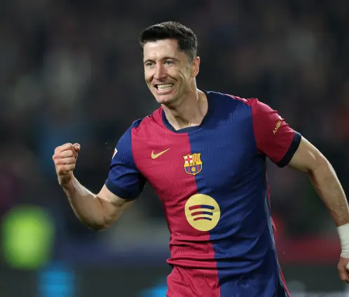 Robert Lewandowski se reintegró a los entrenamientos del Barcelona, y puede volver ante el Inter de Milan y Real Madrid. Getty Images Robert Lewandowski se reintegró a los entrenamientos del Barcelona, y puede volver ante el Inter de Milan y Real Madrid. Getty Images