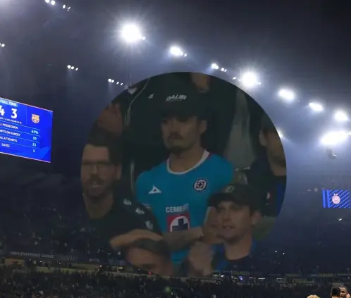 Champions League ¿Quién es el fanático de Cruz Azul presente en el duelo entre el Inter de Milán y Barcelona? Champions League ¿Quién es el fanático de Cruz Azul presente en el duelo entre el Inter de Milán y Barcelona?