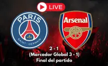 EN VIVO | PSG derrota al Arsenal y jugará ante el Inter en la final de la Champions League
