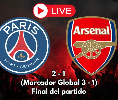 El PSG y el Arsenal tuvieron en sus manos el último boleto a la gran final de la Champions League donde enfrentarán al Inter de Milán. El PSG y el Arsenal tuvieron en sus manos el último boleto a la gran final de la Champions League donde enfrentarán al Inter de Milán.