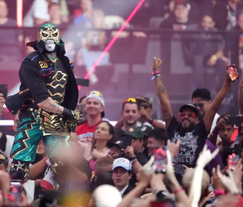 Penta Zero Miedo: el ídolo que salió de Ecatepec para el mundo (Photo by Ethan Miller/Getty Images) Penta Zero Miedo: el ídolo que salió de Ecatepec para el mundo (Photo by Ethan Miller/Getty Images)