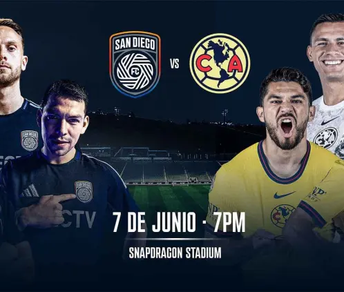 El América adelantó su amistoso contra el San Diego FC, ante la posibilidad de jugar el Mundial de Clubes. @ClubAmérica El América adelantó su amistoso contra el San Diego FC, ante la posibilidad de jugar el Mundial de Clubes. @ClubAmérica