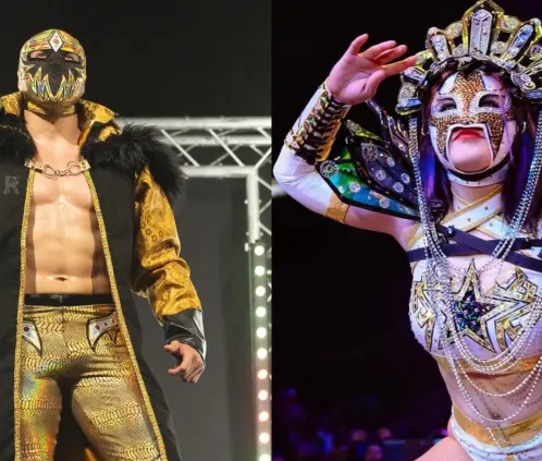La WWE estaría interesada en firmar a los mexicanos Máscara Dorada y Kira, actuales figuras del CMLL. @CMLL La WWE estaría interesada en firmar a los mexicanos Máscara Dorada y Kira, actuales figuras del CMLL. @CMLL