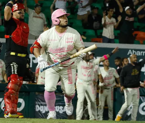 Los Melenudos aseguraron la serie, pese a la modificación en el marcador (X: @leonesdeyucatan) Los Melenudos aseguraron la serie, pese a la modificación en el marcador (X: @leonesdeyucatan)