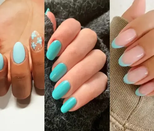 Las uñas azul cielo estan cautivando en la moda del verano en uñas (Especial) Las uñas azul cielo estan cautivando en la moda del verano en uñas (Especial)