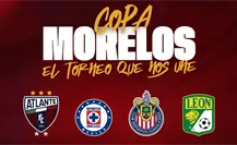 Atlante, Chivas, Cruz Azul y León se enfrentarán en la Copa Morelos 2025