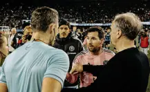 La acalorada discusión de Lionel Messi con un árbitro de la MLS