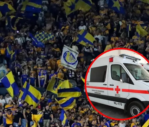 Los cuerpos de emergencia trabajaron horas extra en el Estadio Universitario (Especial) Los cuerpos de emergencia trabajaron horas extra en el Estadio Universitario (Especial)