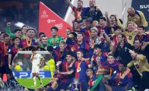 Barcelona es campeón de España, ¿a cuántos títulos está del Real Madrid?