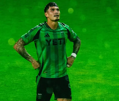 Brandon Vázquez suma cinco goles con el Austin FC, superando su último torneo en Rayados y siendo el hombre gol de los texanos. Getty Images Brandon Vázquez suma cinco goles con el Austin FC, superando su último torneo en Rayados y siendo el hombre gol de los texanos. Getty Images